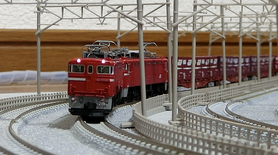 Nゲージ1524 ED79原色重連 | 豊四季車両基地