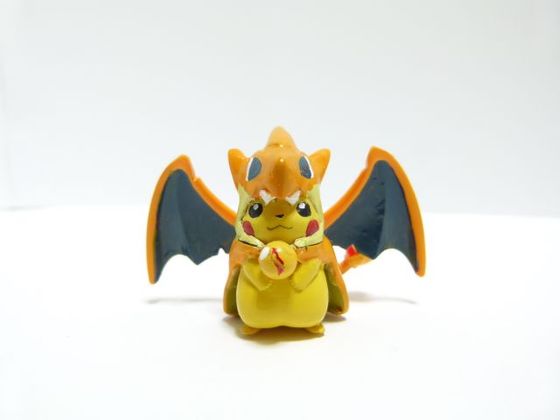 ポケプラ改造】メガリザードンYポンチョのピカチュウ - The Land Of