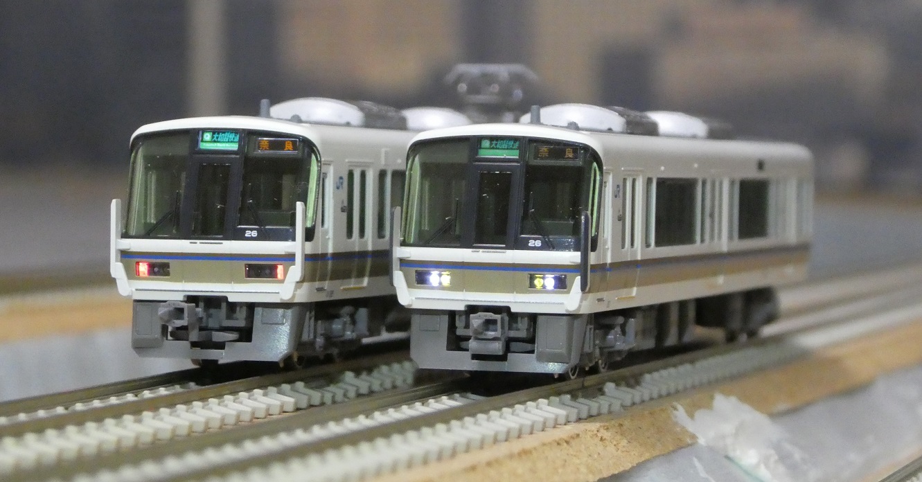 KATO 221系リニューアル車（大和路快速）入線 | 川崎駅 レイアウト製作日誌