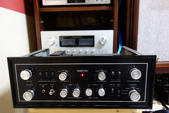 山水AU-111 電源トランスと電源回路 | 60歳から自作真空管アンプ