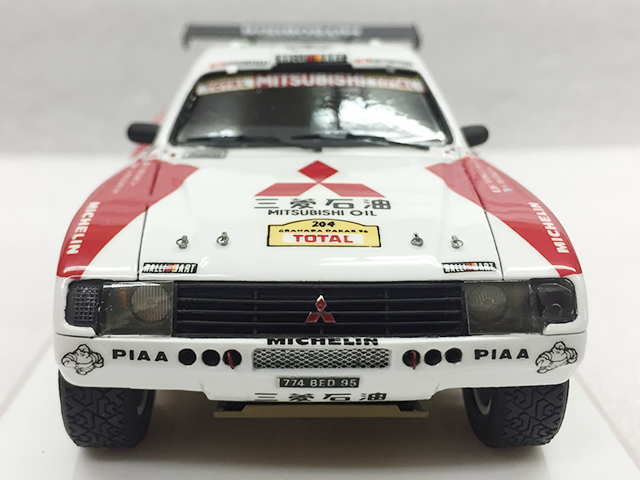 1/43 パジェロ 1996 ダカールラリー #204 ＆ #206 製作 (7) 完成