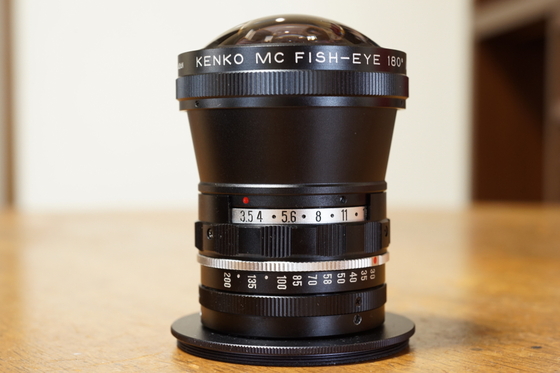 Kenko FISH-EYE 180°Conversion lens ケンコー フィッシュアイ