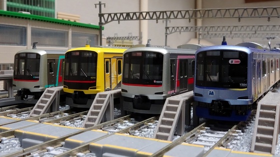 10-1459 横浜高速鉄道 Y500系 - ビスタ模型鉄道（エヌゲージ日記）