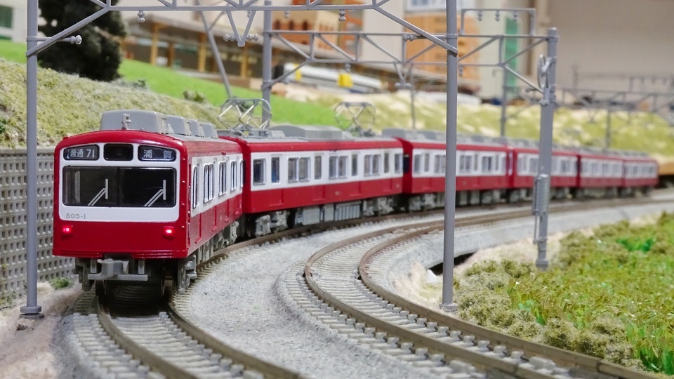 鉄道模型】ありがとう 京急 800形 - ビスタ模型鉄道（エヌゲージ日記）