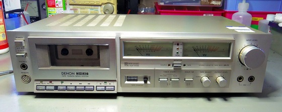 久々の3HEAD機ですが DENON DR-F2 | 田舎で楽しむジャンクライフ