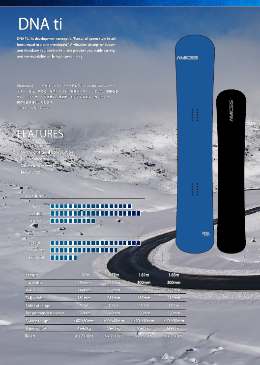 18-19AMICSS(アミックス) DNA ti(ディーエヌエー ティアイ) | 海底