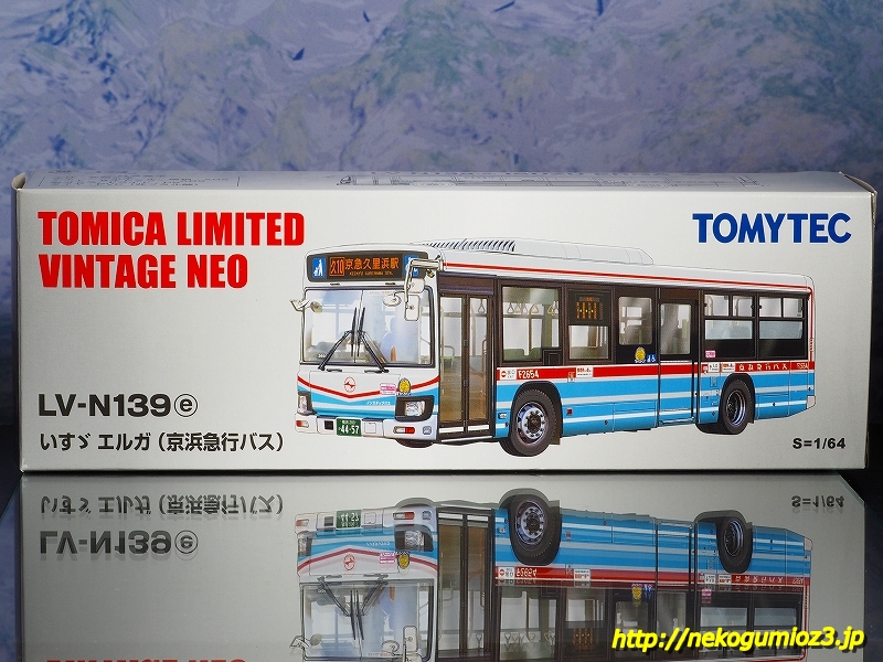 TLV-N 139e 1/64 いすゞ エルガ 【京浜急行バス】 トミカリミテッド