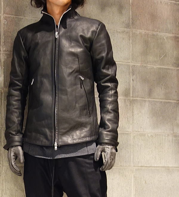 11/8 D.HYGEN ホースレザーハイネックジャケット | MORPHINE_モーフィン