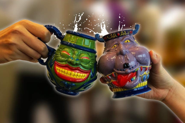 遊戯王OCG】『強欲な壺マグカップ&貪欲な壺湯呑』『在宅デュエリストを