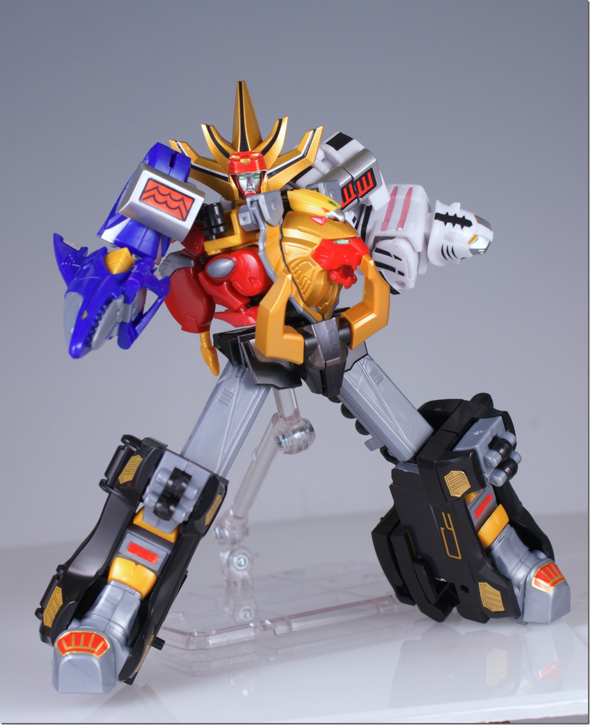 バンダイ SMP 百獣戦隊ガオレンジャー ガオキング ミニレビュー