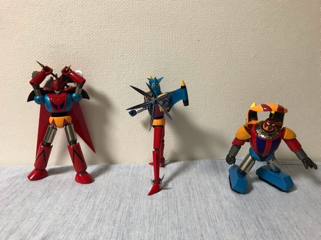 超合金魂 ゲッターロボG ドラゴン、ライガー、ポセイドン | リリカル