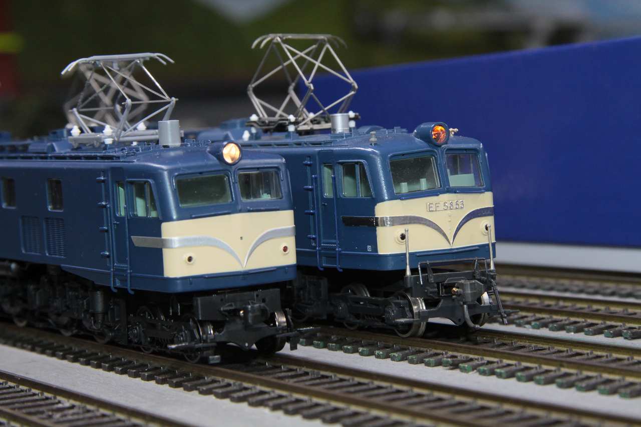 徹底比較！トラムウエイEF58とKATO EF58 - 零工房レンタルレイアウト店