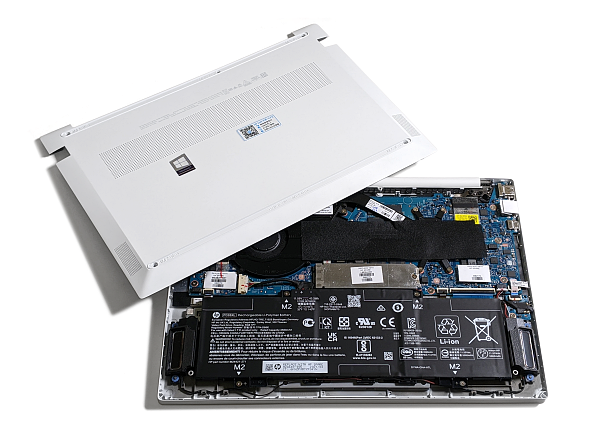 HP Pavilion Aero 13-be】底面カバーの取り外し方・内部のレビュー