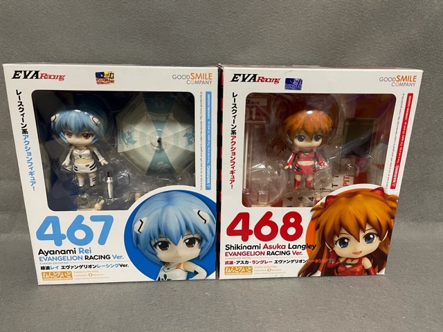 ねんどろいど 綾波レイ 式波・アスカ・ラングレー エヴァンゲリオン