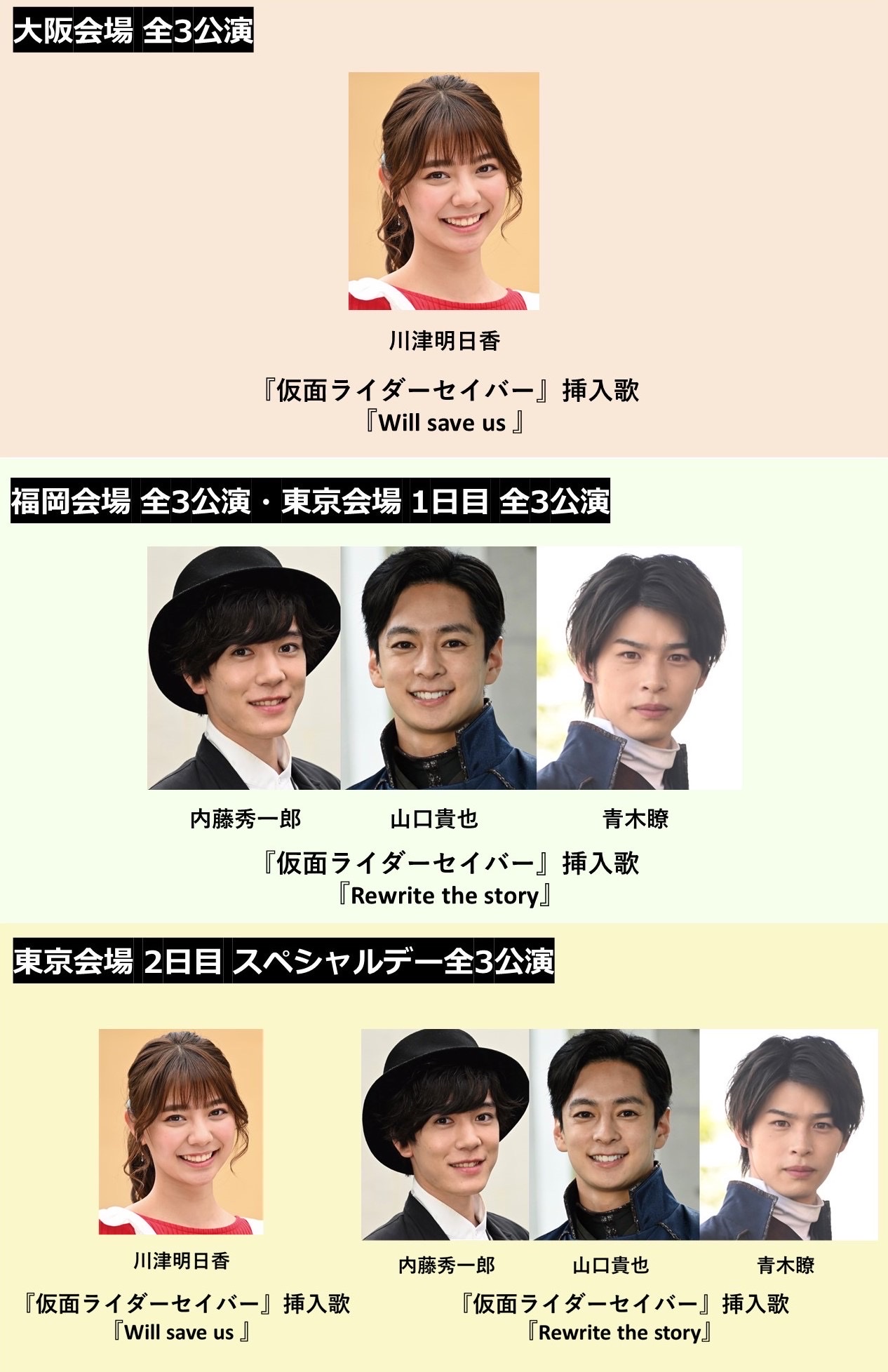 仮面ライダーセイバーファイナルステージ』内藤秀一郎、山口貴也、青木