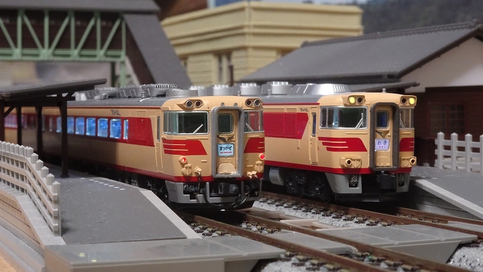 067F 国鉄 キハ82系 特急「まつかぜ」 - ビスタ模型鉄道（エヌゲージ日記）