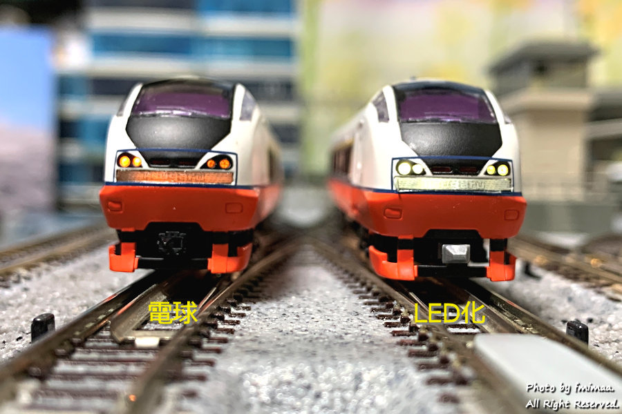 Micro Ace E751系特急つがる（旧製品）を弄る … ヘッド&テール LED化