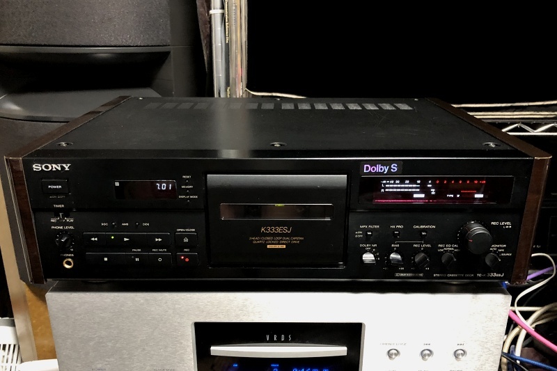 うに戦線からの帰還兵、カセットデッキの真髄～SONY TC-K333ESJを聴く