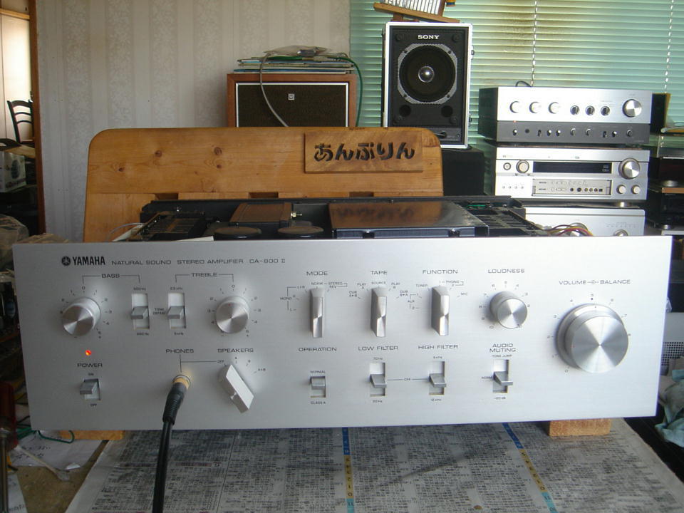 CA-800Ⅱ 1日目 - アンプとインプとの日々