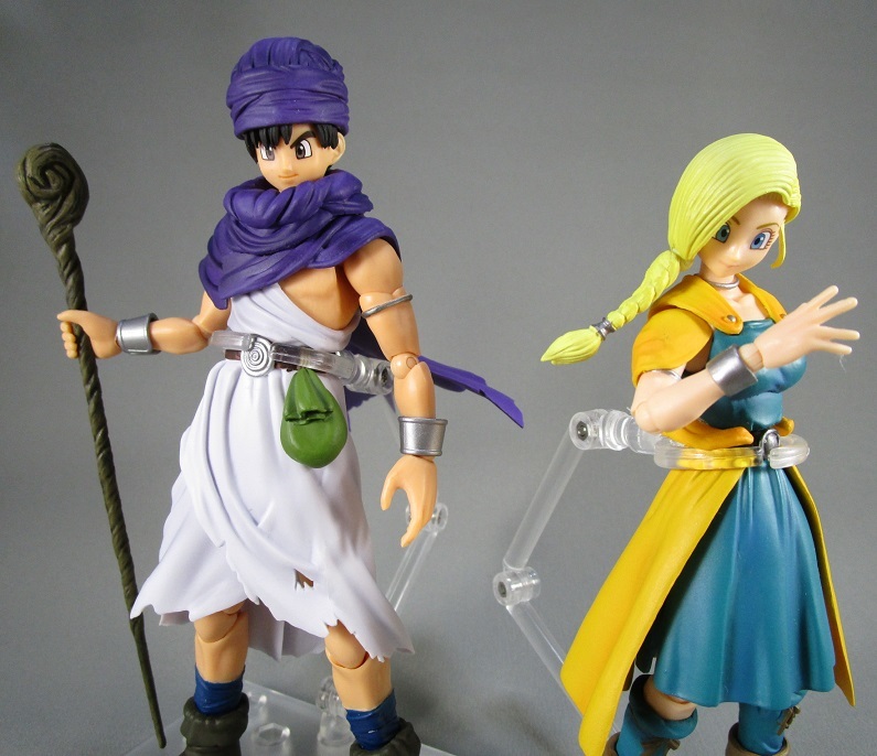 玩具レビュー ドラゴンクエストV 天空の花嫁 BRING ARTS ビアンカ - 金