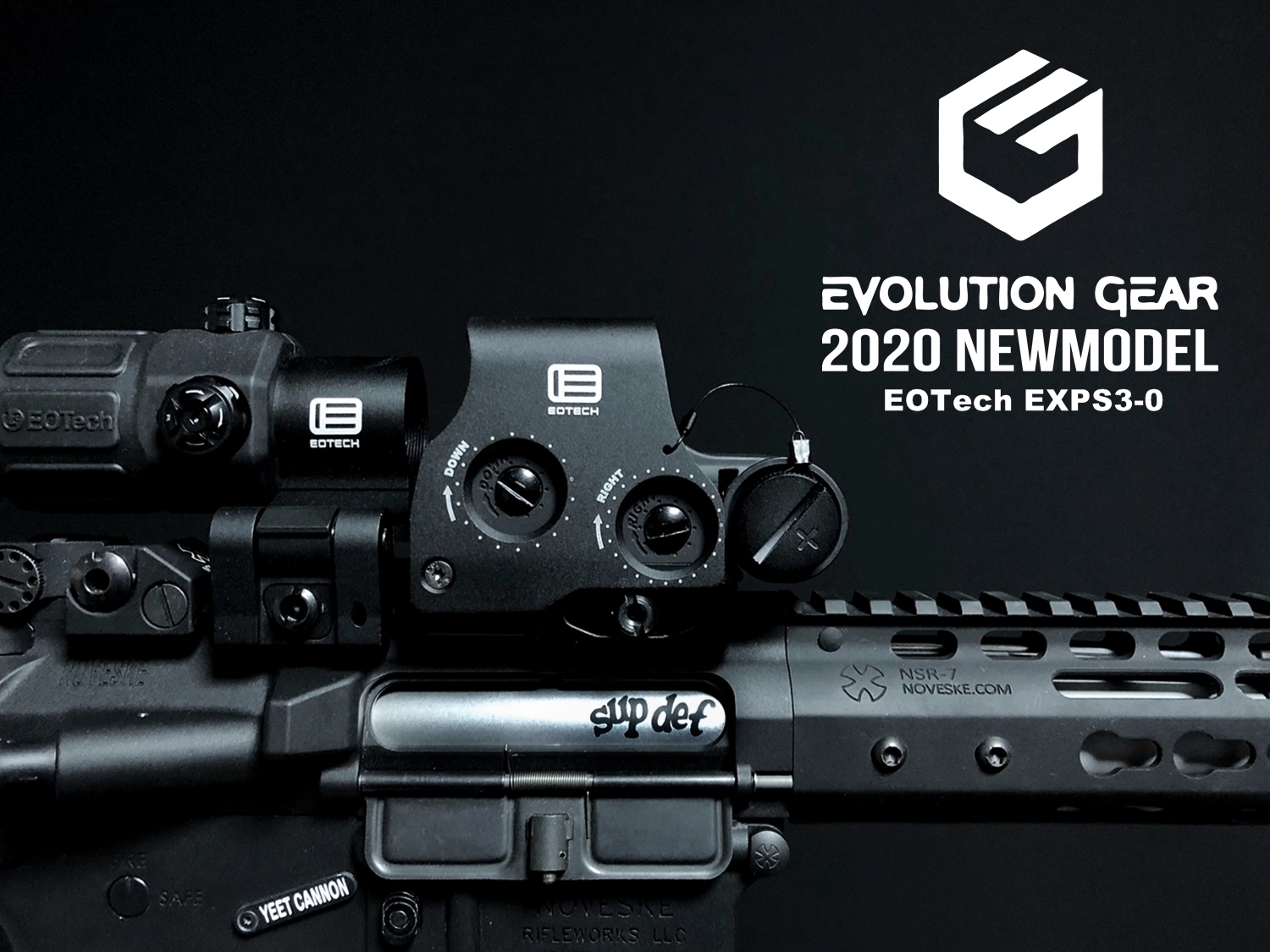 EVOLUTION GEAR 2020 改良版 EOTech EXPS3-0 NEW!! 最新リアル