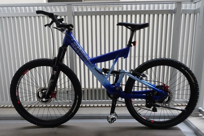 オールドMTBレストア キャノンデール SUPER V ふぁいなるっ