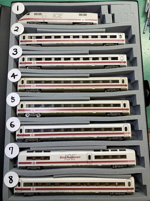 FleischmannのDB・ICE 1Nゲージを修繕＆グレードアップ1 - すみだ総合
