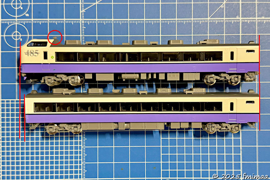 485系3000番台「白鳥」入線整備 その1 - ナマケモノ写真館