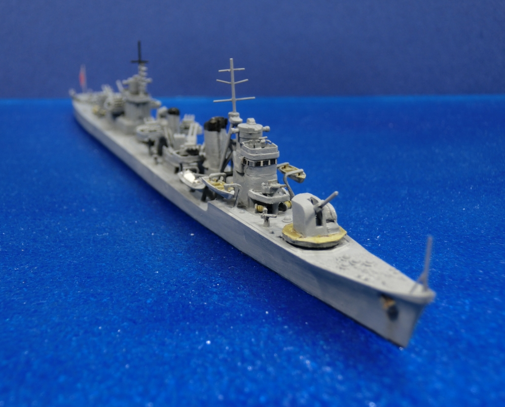 ハセガワ1/700 駆逐艦「夕雲」使用「防空駆逐艦 山雨」 | 出戻りプラモ