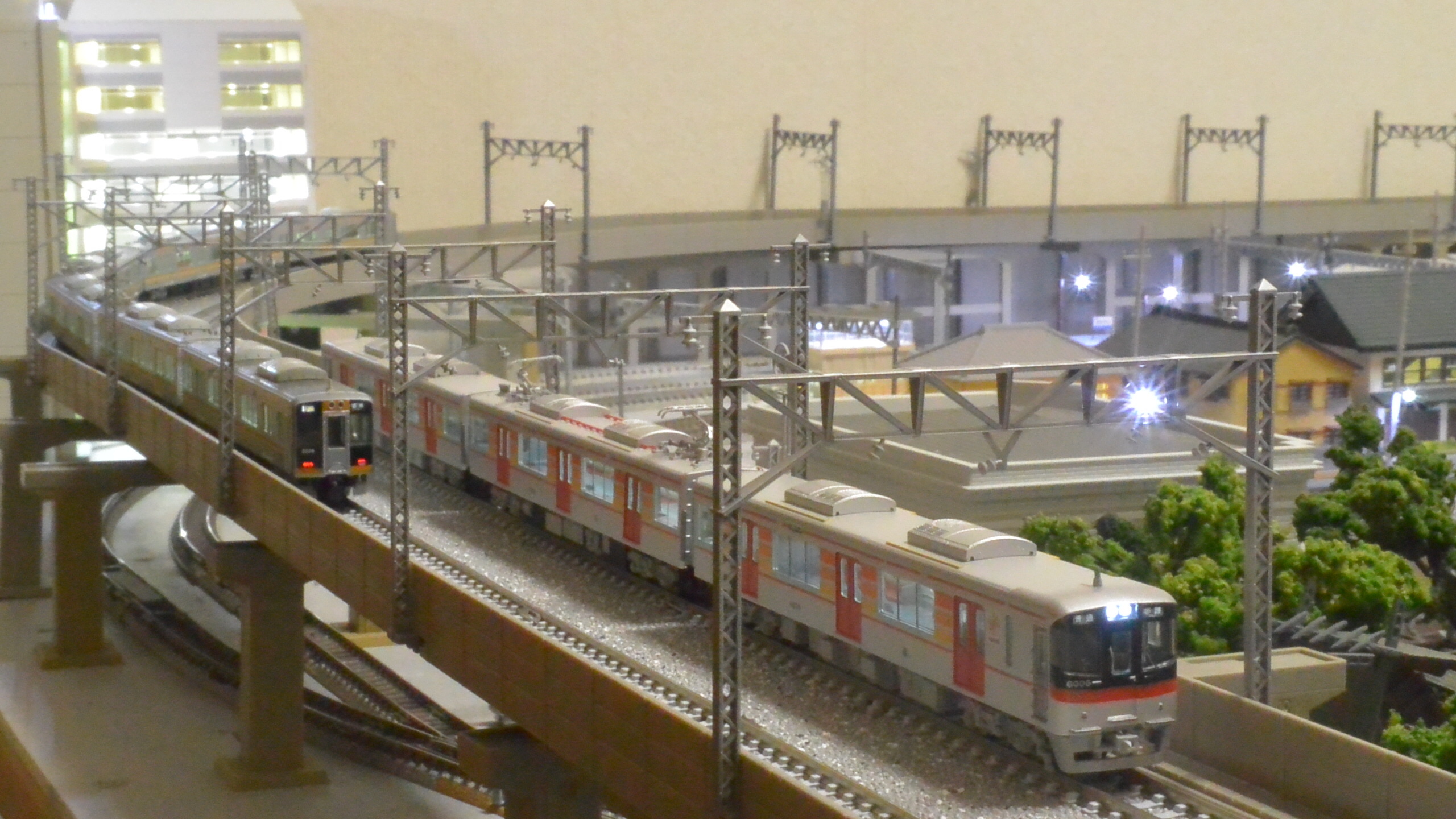 Popondetta_山陽電鉄6000系3両セット4両セット入線整備（5） - 森の小径