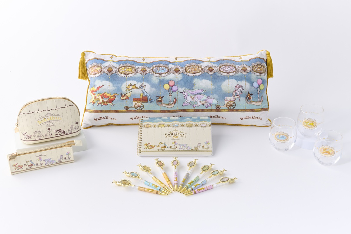 ポケパーク カントー オリジナルグッズ イーブイぬいぐるみや進化形