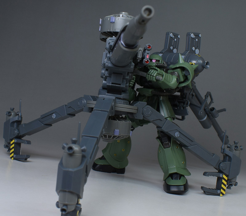 HG 量産型ザク+ビッグ・ガン（GUNDAM THUNDERBOLT Ver.） レビュー