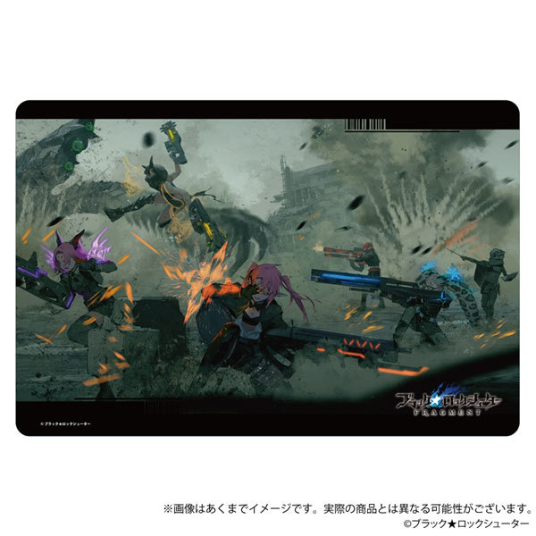 サプライ】「ブラック☆ロックシューター FRAGMENT」からラバーマット3
