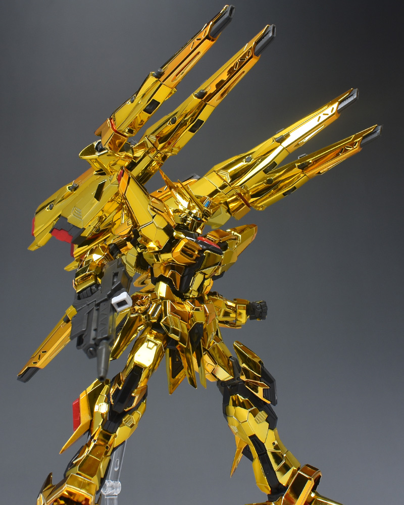 RG アカツキガンダム用シラヌイパック＆HGゼウスシルエット用接続