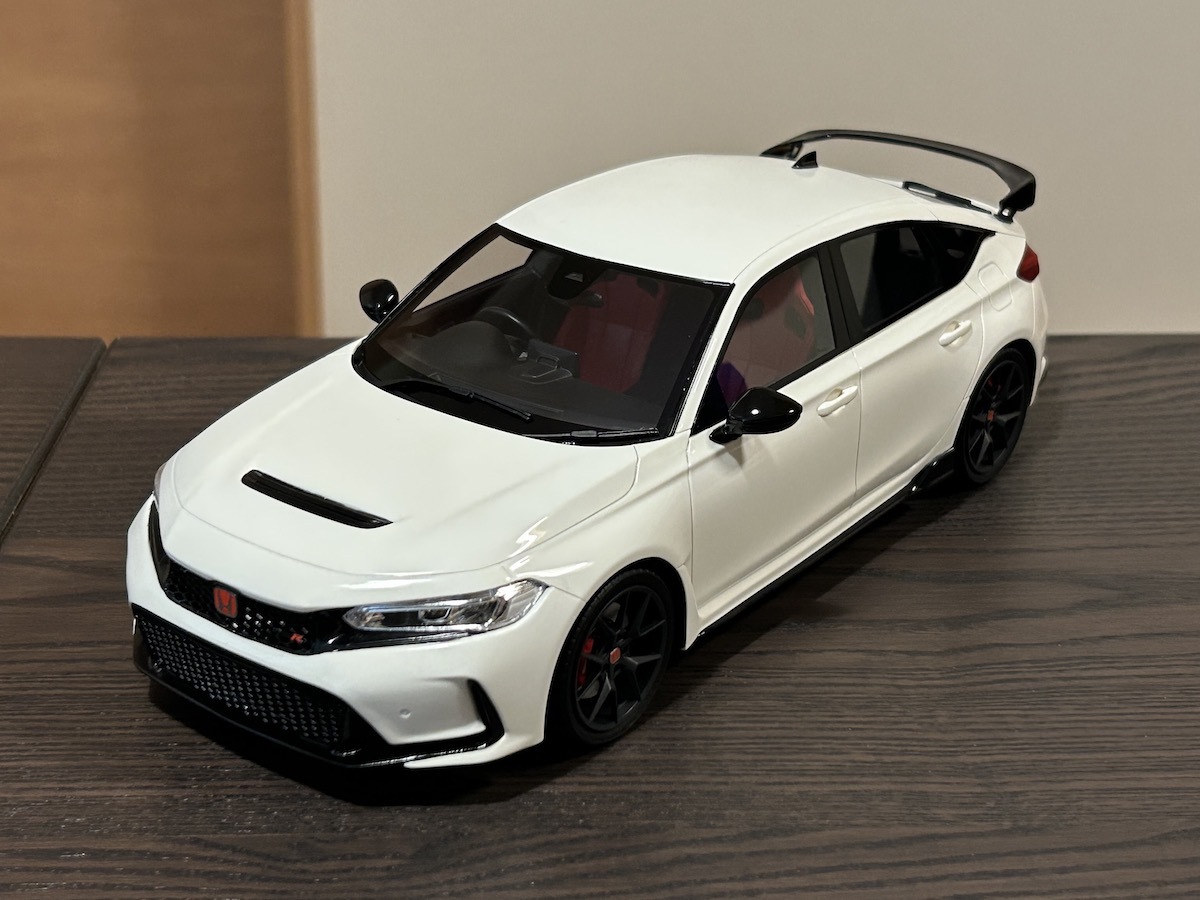 TOP SPEED TS0450 1/18 CIVIC TYPE R シビック タイプR 2023（右