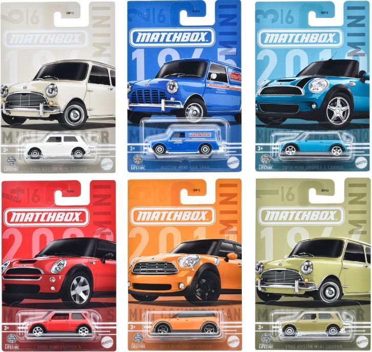 マッチボックスMATCHBOX 「ミニ」がテーマの可愛いクルマたち入荷しま