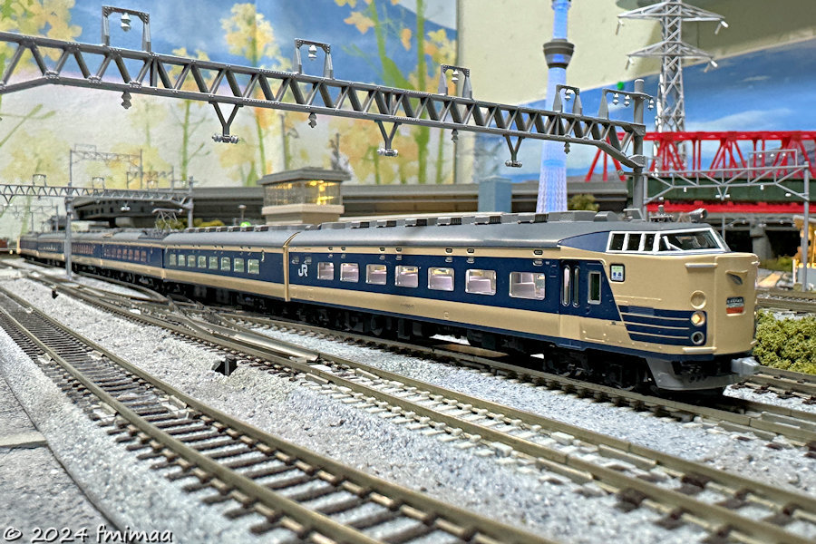 583系青森運転所 入線整備 その2 - ナマケモノ写真館