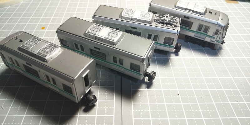 東京メトロ07系を少しだけグレードアップ - 信濃の国からゆるくNゲージ