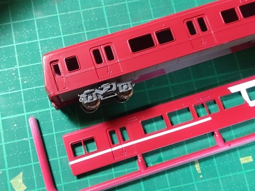 3連休チャレンジ！ GM 京急2000形 3扉仕様製作記 2日目 | ニムコニ鉄道