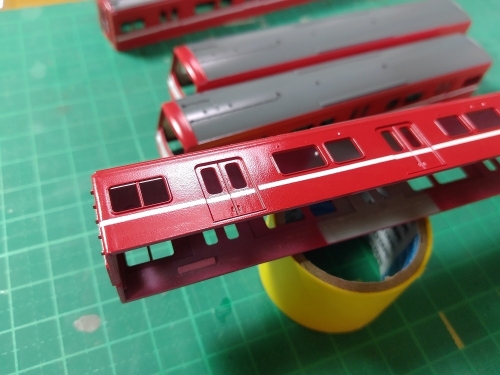 3連休チャレンジ！ GM 京急2000形 3扉仕様製作記 3日目 製作完結編