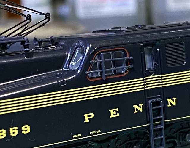 Nゲージ】﻿KATO-USAのペンシルバニア鉄道GG1電気機関車をダウン