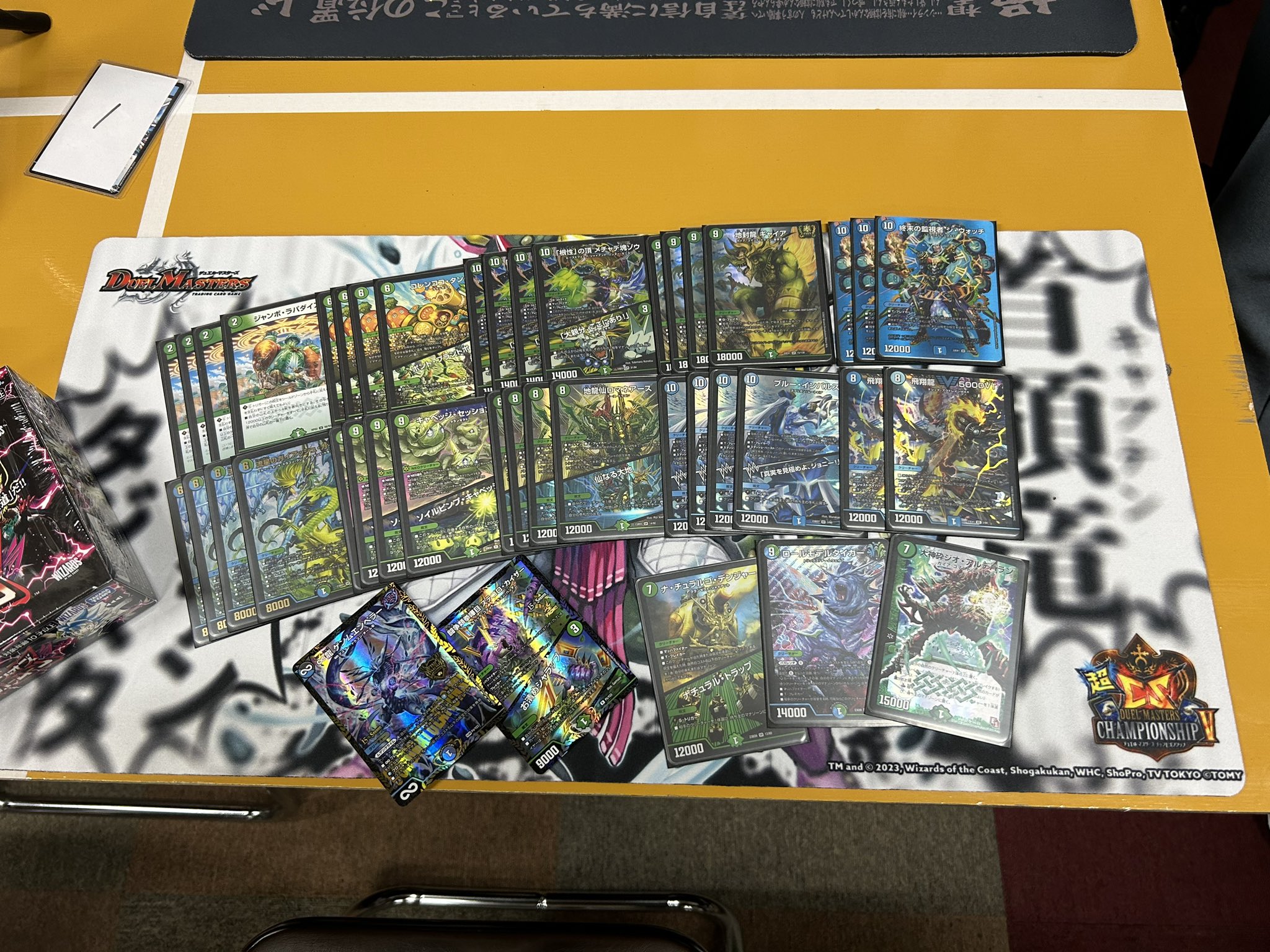 デュエマ オリジナルCS】「第12回 うみねこCS(2024/5/10)」結果 青緑