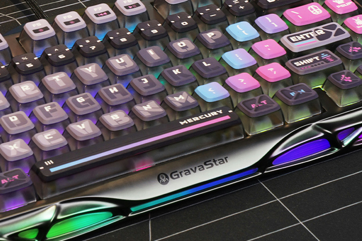 GravaStar、マウスと同じくエグいデザインの75％メカニカルゲーミング