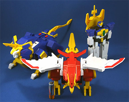 無敵合体ライジンオー 復刻版 レビュー（その1） | 玩具放浪記