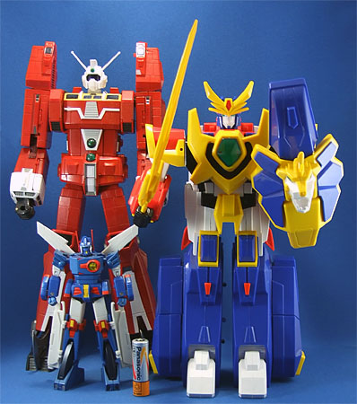 無敵合体ライジンオー 復刻版 レビュー（その2） | 玩具放浪記