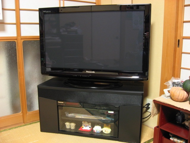 プラズマテレビ Panasonic TH-P37X1 ＋ ラックシアター SC-HTR110-K