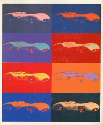 ANDY WARHOL CARS | クルマノエホン livres d'images de voitures