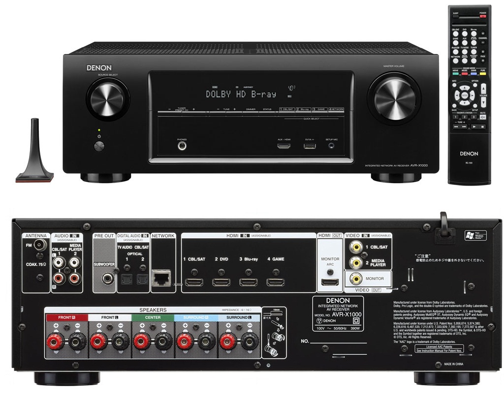 デノン 「AVR-X2000」「AVR-X1000」 | SOUND CITY KUMAMOTO Blog
