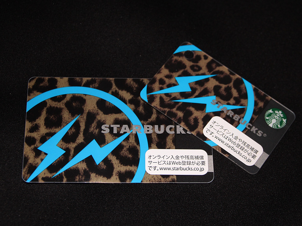 フラグメントデザイン × スターバックス レオパード柄スタバカード