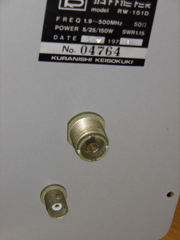 クラニシのパワー計 - どよよん現象＠アマチュア無線